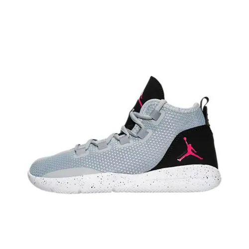 Джордан Reveal GG Slip-resistant Abrasion-resistant Lightweight MID Basketball Shoes Women's Gray