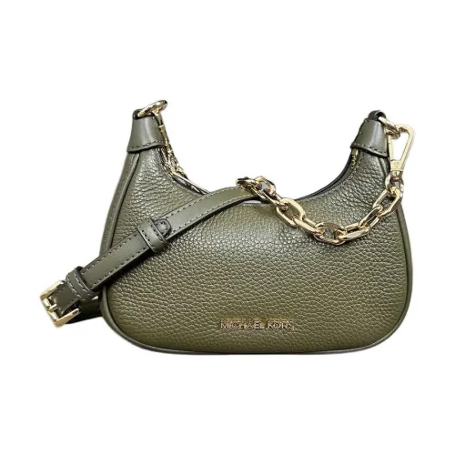 MICHAEL KORS Кожа Портативный Crossbody Сумка Сумка через плечо Женская Оливково-зеленая
