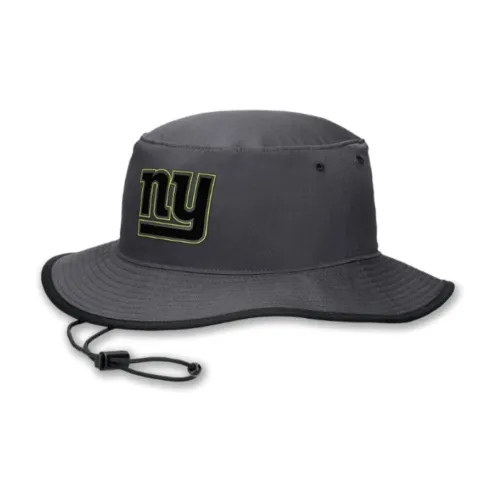 nike Хлопок полиэстер Шляпы ведра Мужской Темно-серый