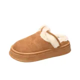 Платформа, ремень, полуперфорированная ткань, тапочка, цвет хаки