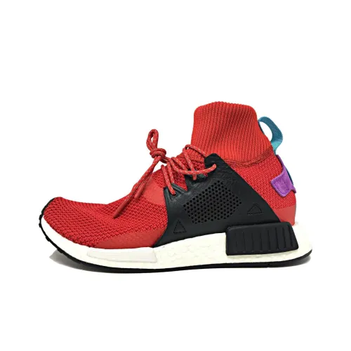 Adidas Originals NMD XR1 Амортизация Дышащий And Широкий Верх Высокий Топ Повседневный Унисекс Красный Черный