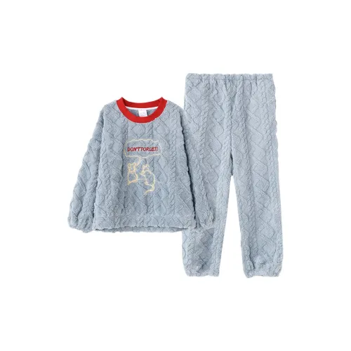 Dorame Серо-голубой Женские Пижамные Комплекты