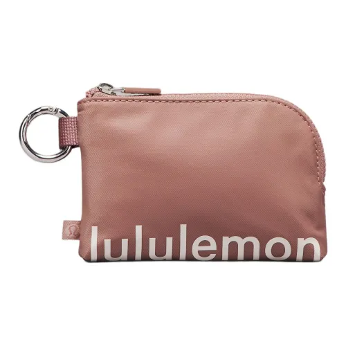 lululemon Переработанный полиэстер Картхолдер Стандартный Женские Nightfall Розовый Айвори