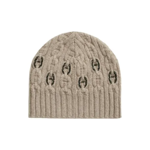 HERMES Кашемир Шапки-бини Унисекс Коричневый