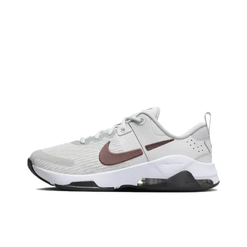 Nike Zoom Bella 6 Устойчивые к истиранию Дышащие Низкие Кроссовки для тренировок Женские Серые