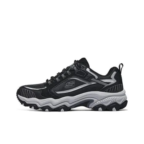 Skechers Уличная обувь Низкий топ Черный мужской