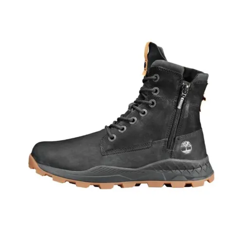 Timberland Противоскользящая Устойчивая к истиранию Высокий Топ Повседневная Обувь Мужская Черная