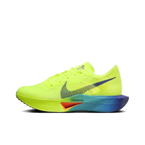 Nike ZoomX Vaporfly Next% 3 Беговые кроссовки Низкий Топ Желтый Женские