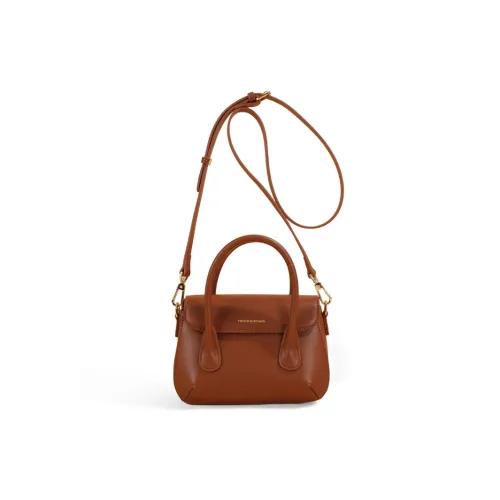 TOMATO POTATO Коровья кожа Через плечо Одно плечо Сумка Обычный Женский Коричневый Черный Экрю