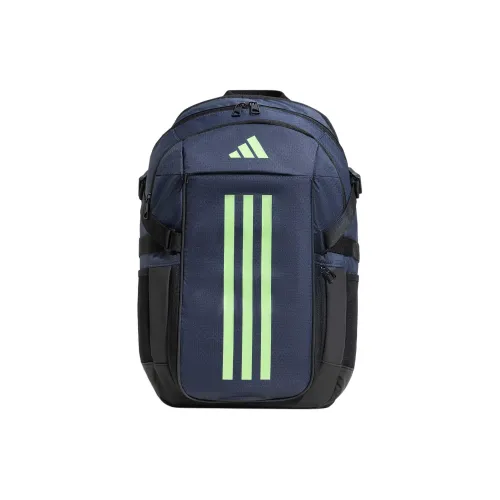 Adidas Переработанный полиэстер рюкзак унисекс темно-синий и зеленый