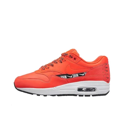 Nike Air Max 1 Low Топ Беговые кроссовки Женские Оранжевые