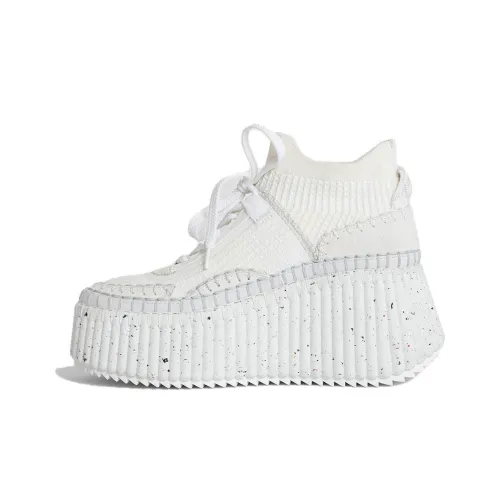 Chloe MID Топ Повседневная обувь Женская Белая