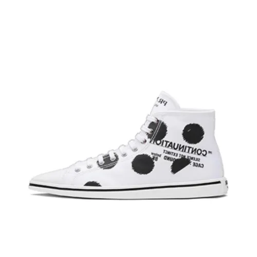 PRADA High-Top Canvas Shoes Women's