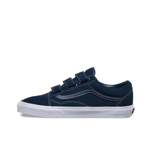 Vans Old Skool Collection Низкие Кроссовки для Скейтбординга Унисекс Синие