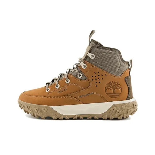 Timberland Street Wear MID Топ Желтый Коричневый Мужской