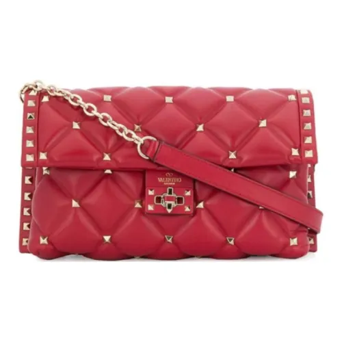 Valentino Телячья кожа Сумка через плечо Сумка на плечо Женская Красная