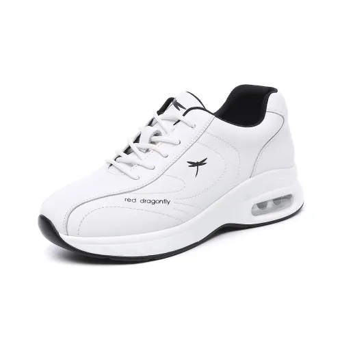 RED DRAGONFLY Белый Кроссовки Низкие Спортивная Обувь Женская Белая Флисовая Подкладка Термическая