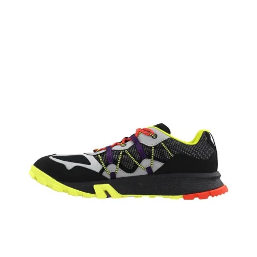 Timberland Garrison Trail Амортизация Износостойкий Низкий Топ Уличная Обувь Мужская Черный Зеленый