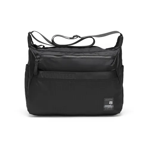 Volunteer Холст Сумка через плечо Мужская Черная Серая Зеленая