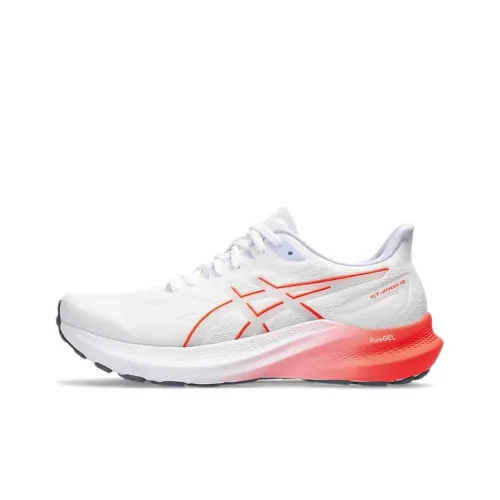 Asics GT 2000 12 Low Топ Беговые кроссовки Женские Оранжевые
