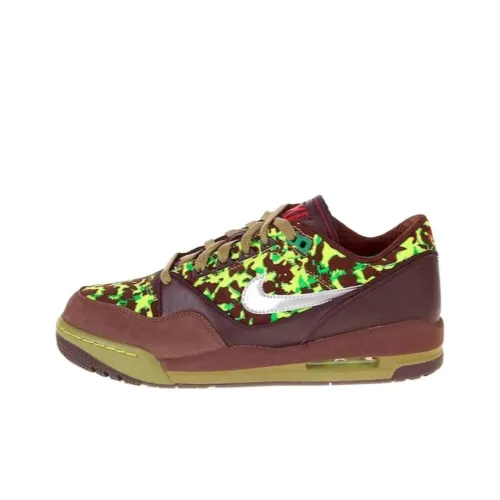 Nike Air Assault Low PRM Амортизация Износостойкий Низкий Топ Повседневная Обувь Мужская Коричневый Зеленый