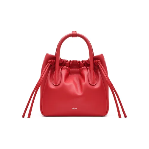 MUVA Коровья кожа Универсальная Натуральная кожа Шнур Сумка через плечо Средняя Женская