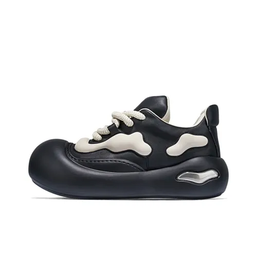 SALAXI Низкий топ кэжуал унисекс черный