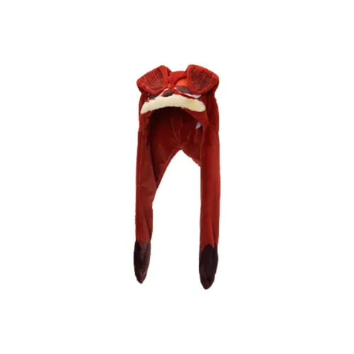 Disney Zootopia Cute Collection Zootopia Characters Зимний Теплоизоляционный Ник Плюшевый Движущаяся Шляпа Аксессуары для кукол