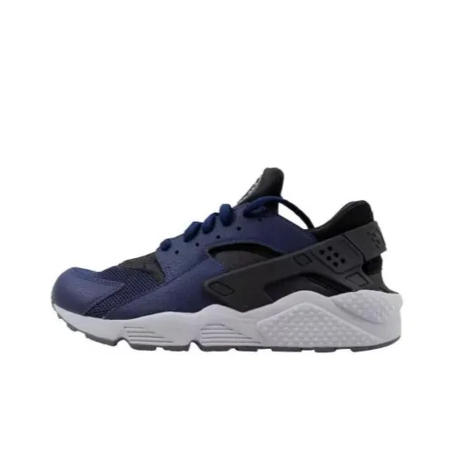 Nike Air Huarache Амортизация Низкий Топ Беговые кроссовки Мужские Синий Черный