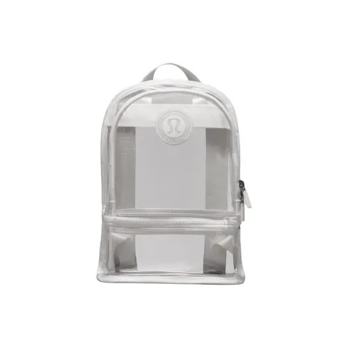 lululemon Термопластичный полиуретан Рюкзак Маленький Унисекс Белый