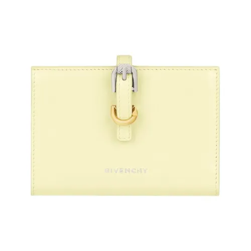 Givenchy Телячья кожа Кошелек Женские Мягкий Желтый