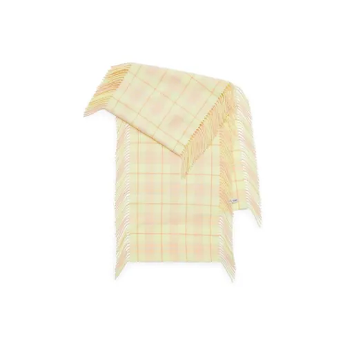 Burberry Вязаные Шарфы Унисекс Желтый