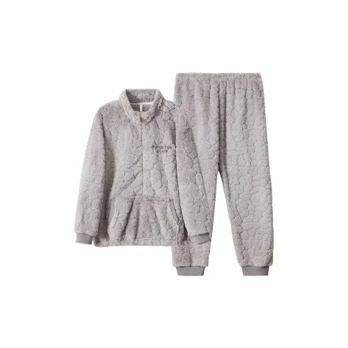 Dorame Льняной серый Женские пижамные комплекты