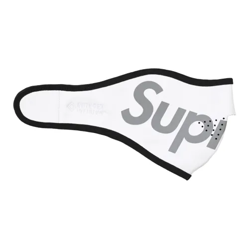 Supreme Шерсть Маски для лица Унисекс Белый