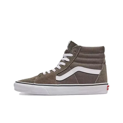Vans SK8 High Топ Скейтборд Кроссовки Унисекс Коричневый