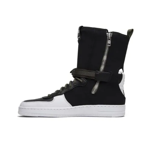 ACRONYM x Nike Air Force 1 High Топ Скейтборд Кроссовки Унисекс Черный Белый