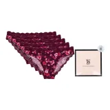 Коробка 5 пар (Кир, цветочный принт)