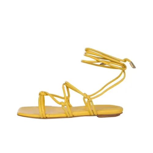 GIA BORGHINI one Ремень Сандалии Желтые Женские