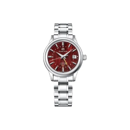 GRAND SEIKO Автоматический/Ручной Механизм Мужские Часы 39,5мм*14,07мм Красный
