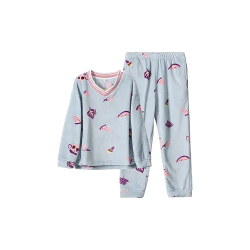 Dorame Серо-голубой Женские Пижамные Комплекты