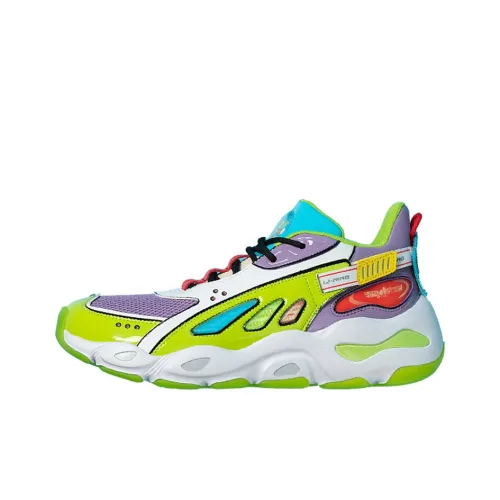 Disney x Disney Low Top Снукер Кроссовки Мужские Фиолетово-Зеленые