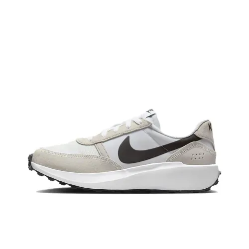 Nike Waffle Nav Low Топ Casual Мужской Серый Белый