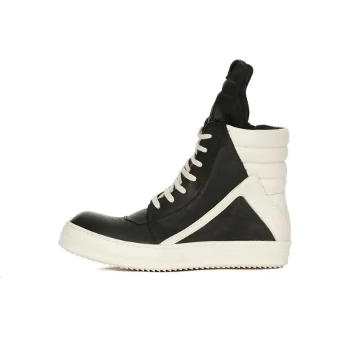RICK OWENS Скейтборд Кроссовки Высокие Черные Мужские