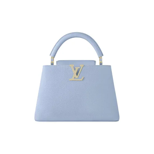 LOUIS VUITTON Кожа Сумка через плечо Сумка Маленькая Женская Конфетно-Синий