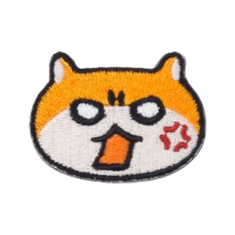 March·Monster Burst Хамстеры Вышивка Злой Параграфы Значки