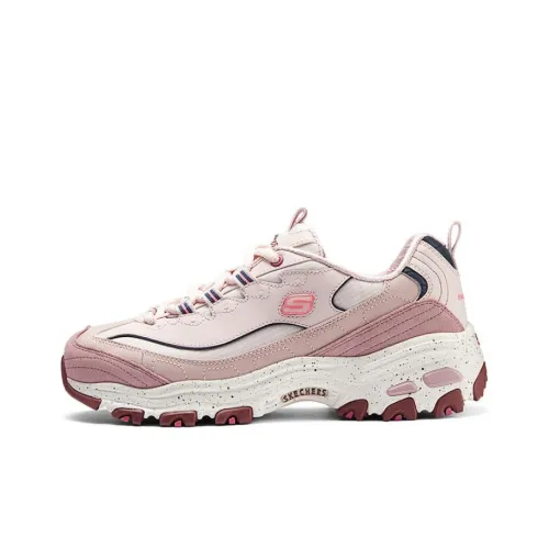Skechers D'Lites 1,0 Casual Low Top Pink Women's