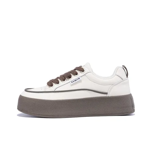 SEMIR Устойчивые к истиранию визуально увеличивающие рост низкие кроссовки для скейтбординга женские