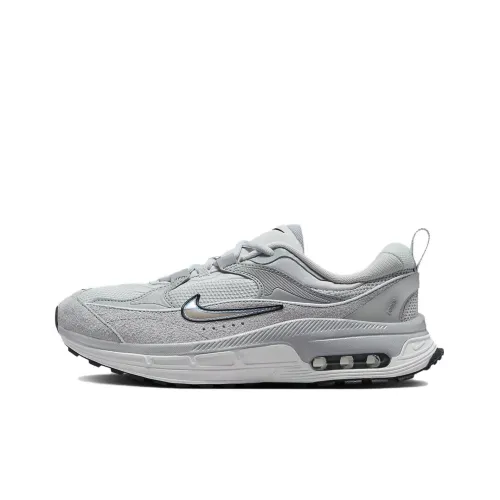 Nike Air Max Bliss Abrasion Resistant Низкий Топ Casual Женский Серый