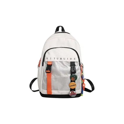 GEERDUN Oxford Рюкзак Унисекс Черный Белый