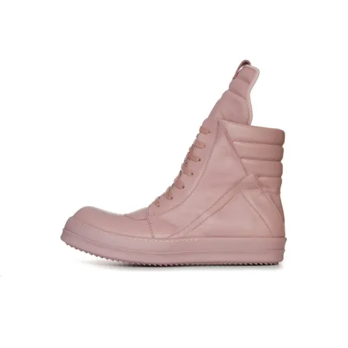 RICK OWENS совместный бренд RO Высокие кроссовки для скейтбординга Мужские Розовые